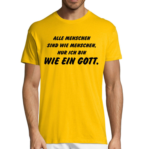 T-shirt "Alle Menschen sind gleich..."