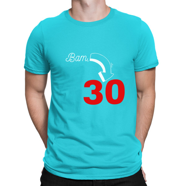 T-Shirt „Bam, Geburtstag ist da“ mit der Jahreszahl Ihrer Wahl T-Shirt „Bam, Geburtstag ist da“ mit der Jahreszahl Ihrer Wahl