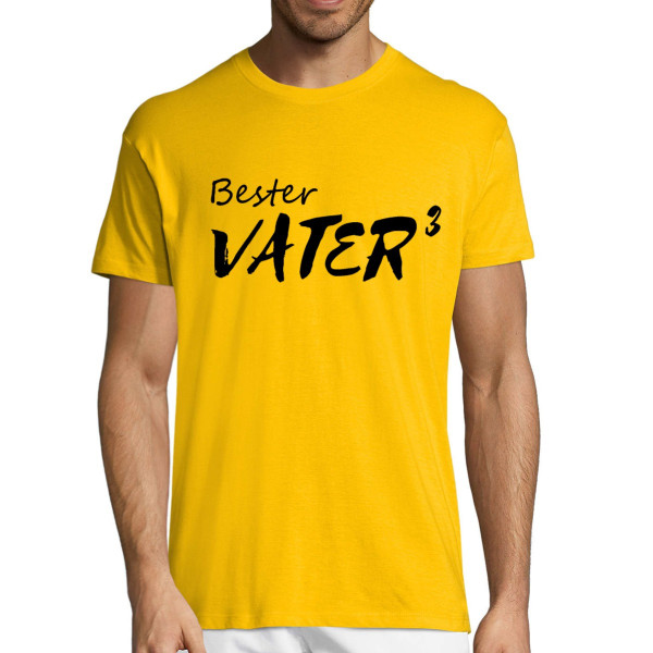 T-shirt "Bester Vater (hoch drei)"