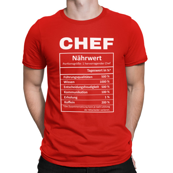 T-Shirt "Chef-Komposition"