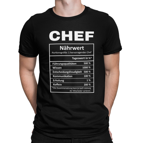 T-Shirt "Chef-Komposition"