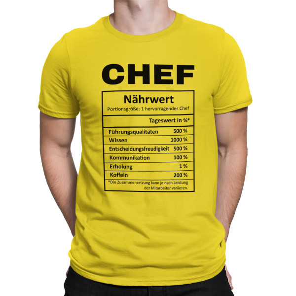T-Shirt "Chef-Komposition"