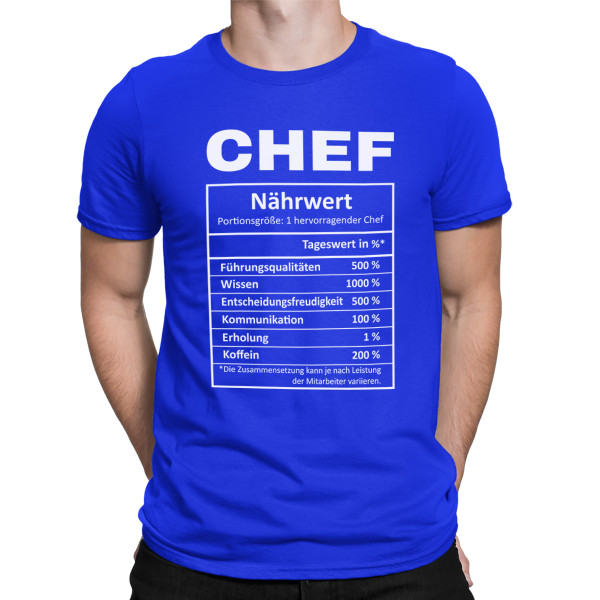 T-Shirt "Chef-Komposition"