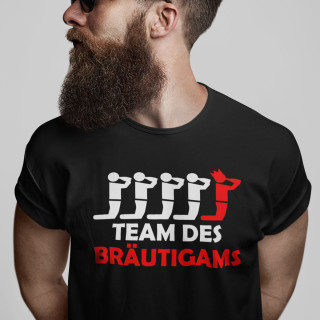 T-shirt "Das Team des Bräutigams"