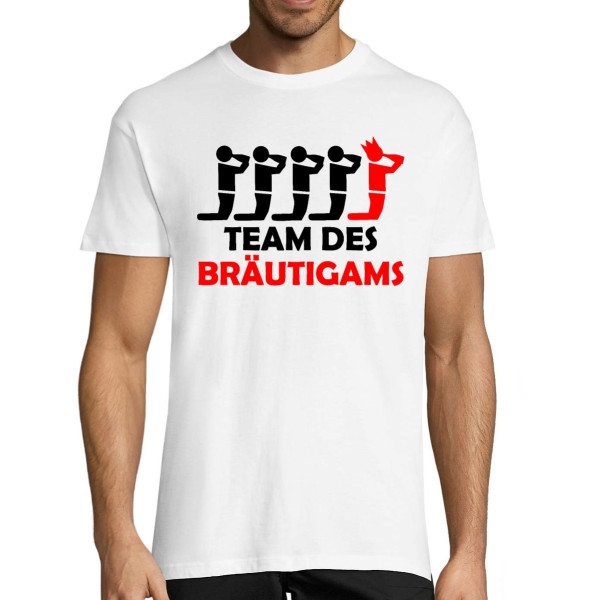 T-shirt "Das Team des Bräutigams"