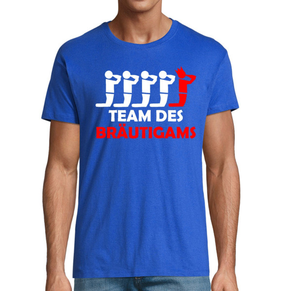 T-shirt "Das Team des Bräutigams"