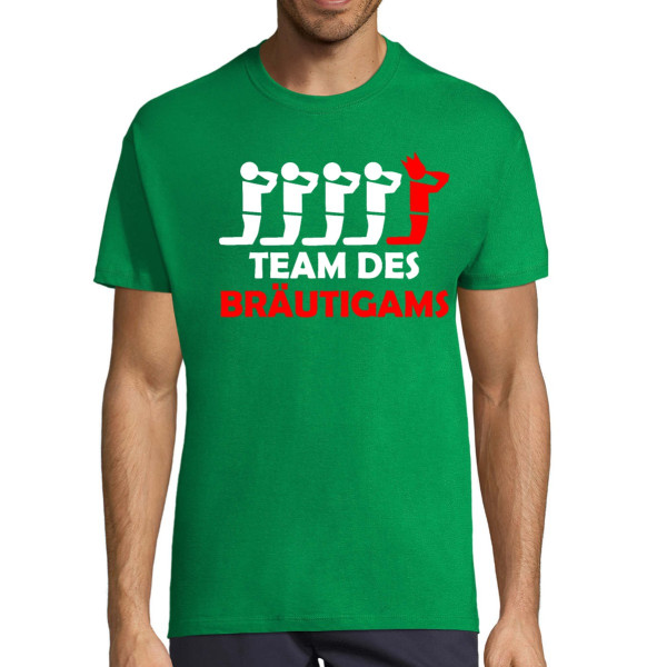 T-shirt "Das Team des Bräutigams"