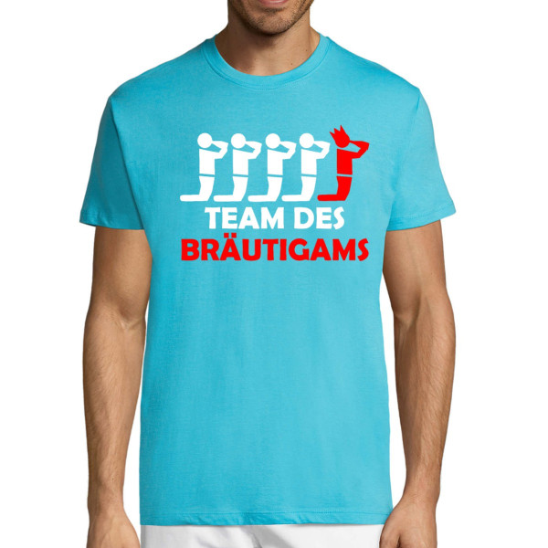 T-shirt "Das Team des Bräutigams"
