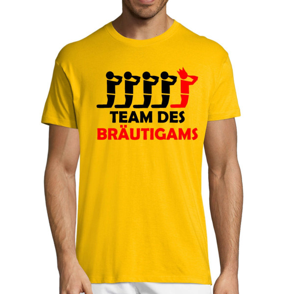 T-shirt "Das Team des Bräutigams"