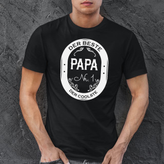 T-shirt "Der beste Papa"