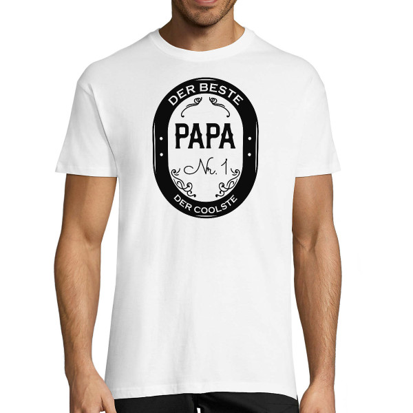 T-shirt "Der beste Papa"