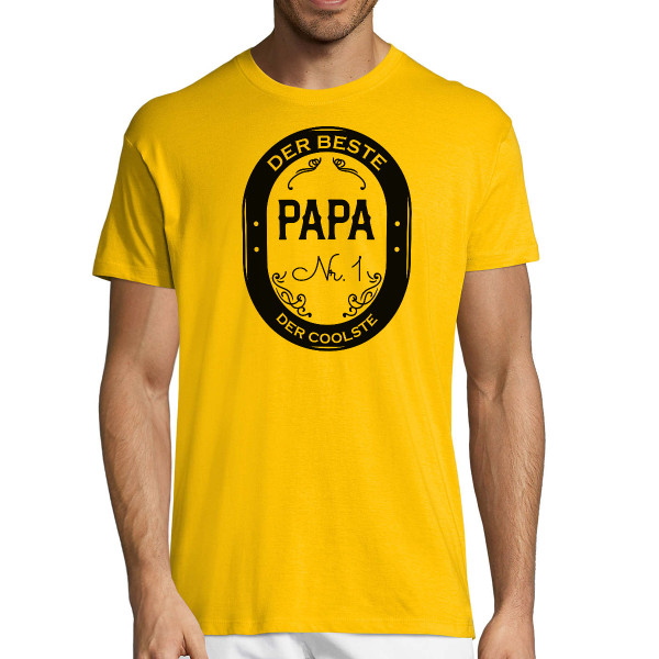T-shirt "Der beste Papa"
