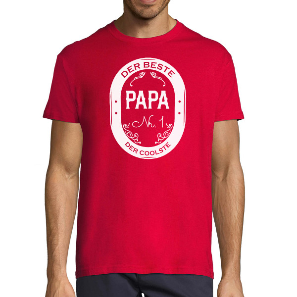 T-shirt "Der beste Papa"