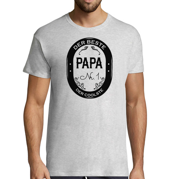 T-shirt "Der beste Papa"