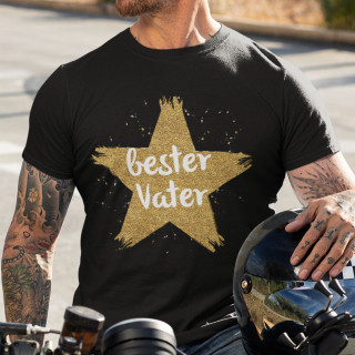 T-shirt "Der beste Vater mit einem Stern"