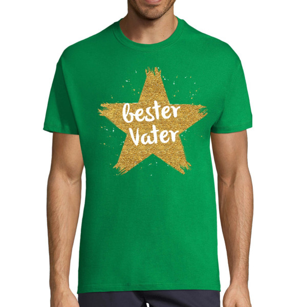 T-shirt "Der beste Vater mit einem Stern"