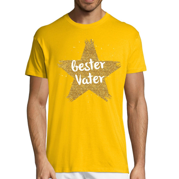 T-shirt "Der beste Vater mit einem Stern"