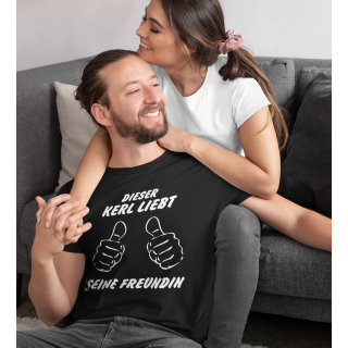 T-shirt "Dieser Kerl liebt seine Freundin"