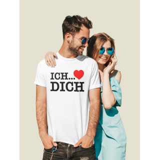 T-shirt "Ich liebe dich"