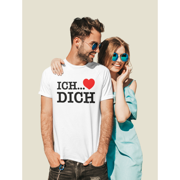 T-shirt "Ich liebe dich"