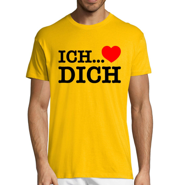 T-shirt "Ich liebe dich"