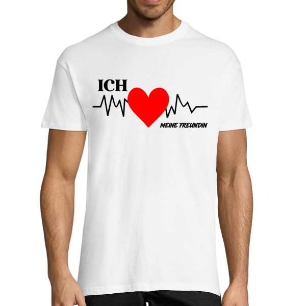 T-shirt "Liebt Freundin"
