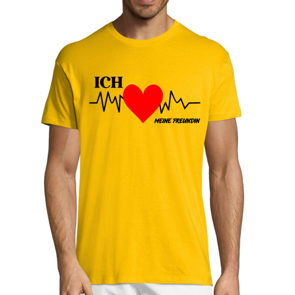 T-shirt "Liebt Freundin"