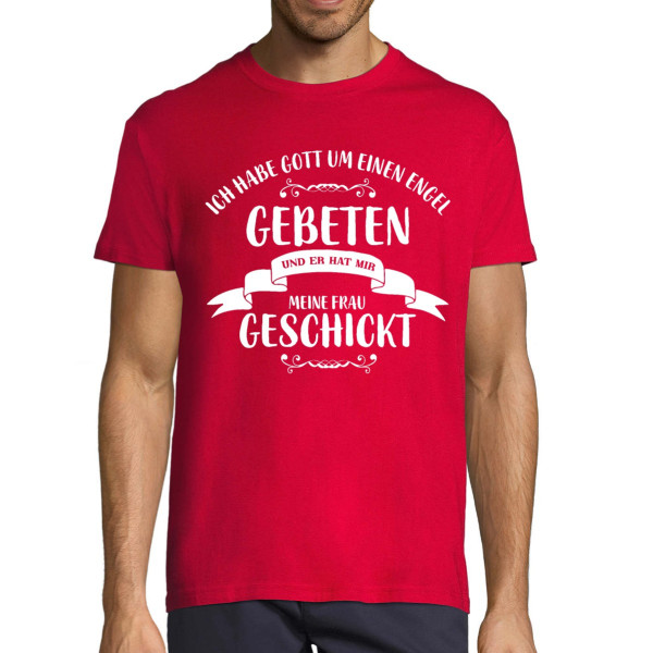 T-shirt "Meine Frau – ein Engel"