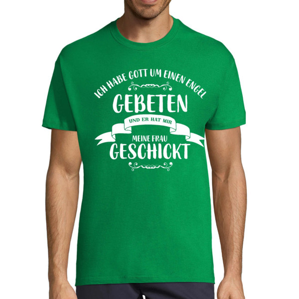 T-shirt "Meine Frau – ein Engel"