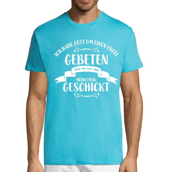 T-shirt "Meine Frau – ein Engel"