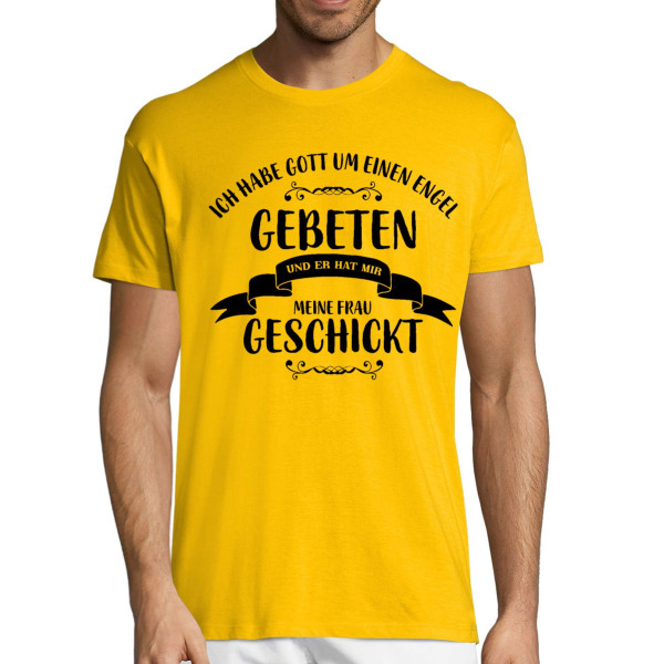 T-shirt "Meine Frau – ein Engel"