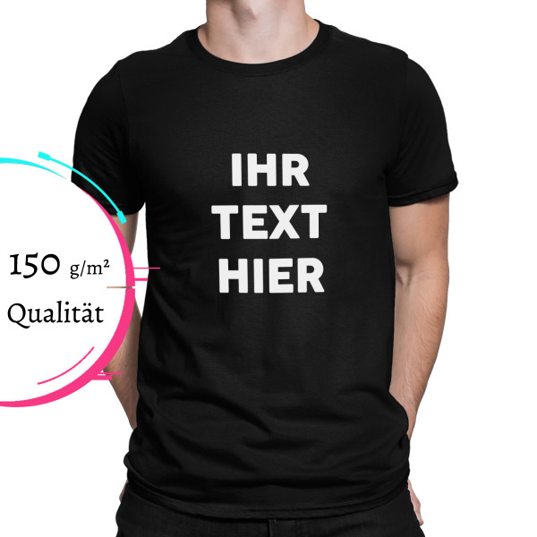 T-shirt mit Ihrem eigenem Text