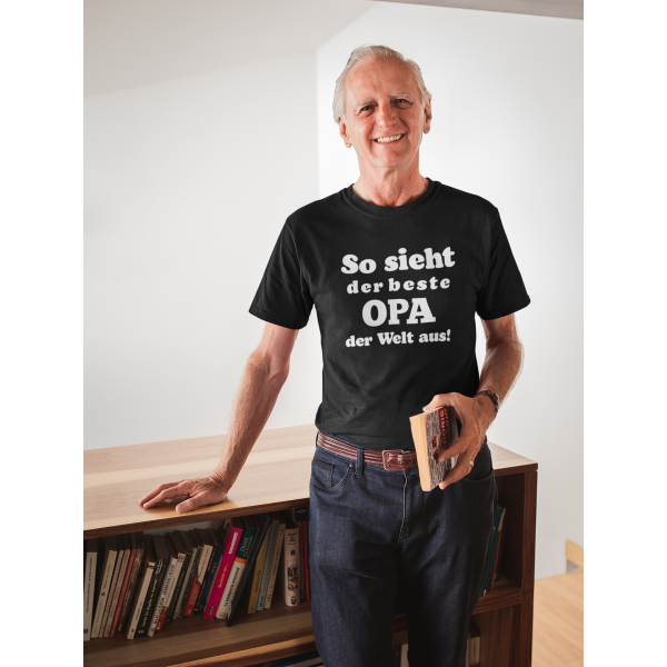 T-shirt "So sieht der beste OPA der Welt aus!"