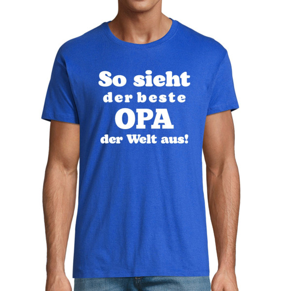 T-shirt "So sieht der beste OPA der Welt aus!"