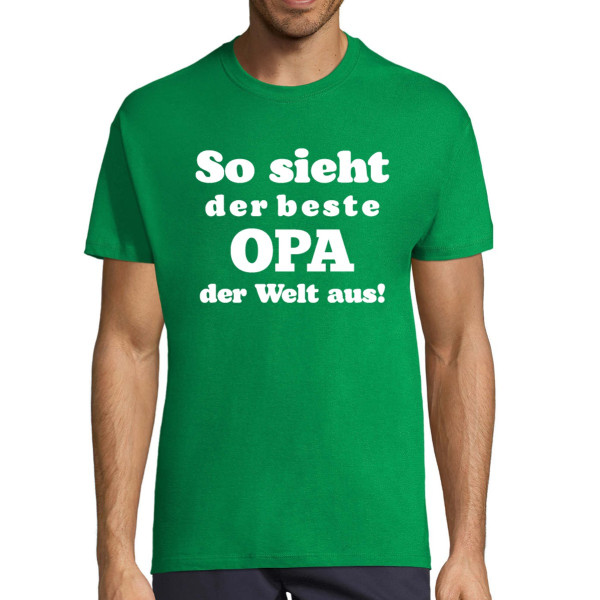 T-shirt "So sieht der beste OPA der Welt aus!"