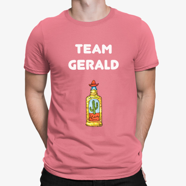 T-Shirt „Team des Bräutigams“ mit dem Namen Ihrer Wahl