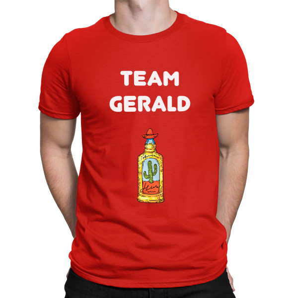 T-Shirt „Team des Bräutigams“ mit dem Namen Ihrer Wahl