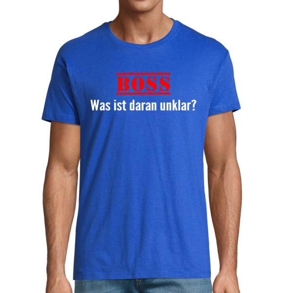 T-shirt "Was ist unklar"