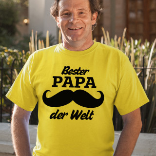 T-shirt "Bester Papa der Welt"