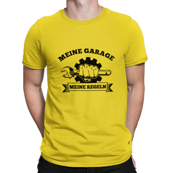 T-shirt "Meine Garagenregeln"