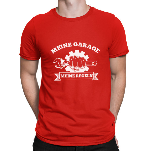 T-shirt "Meine Garagenregeln"