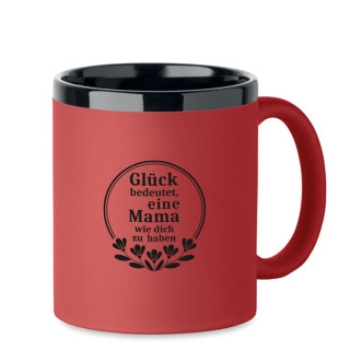 Tasse mit Gravur "Glück bedeutet, eine Mama wie dich zu haben"
