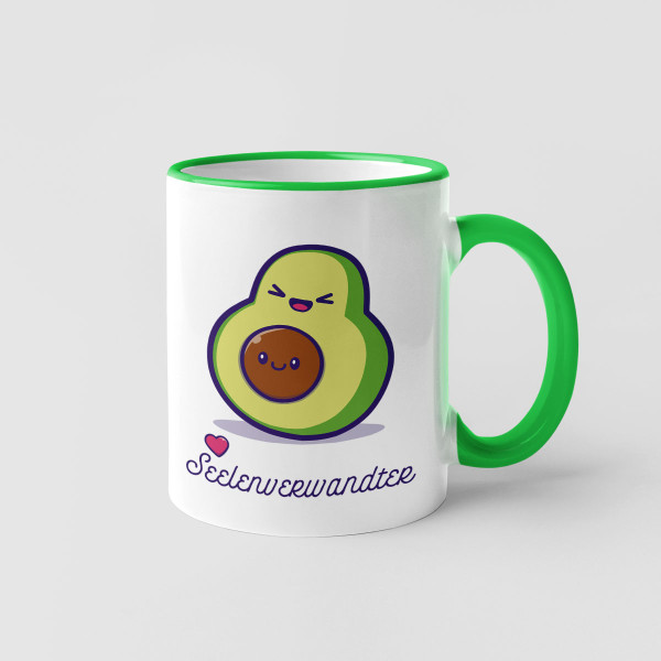 Tassenset für Paare  "Avocados"