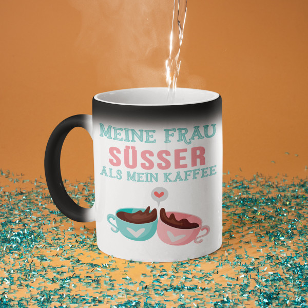 Tassenset für Paare „Liebe ist wie Kaffee“