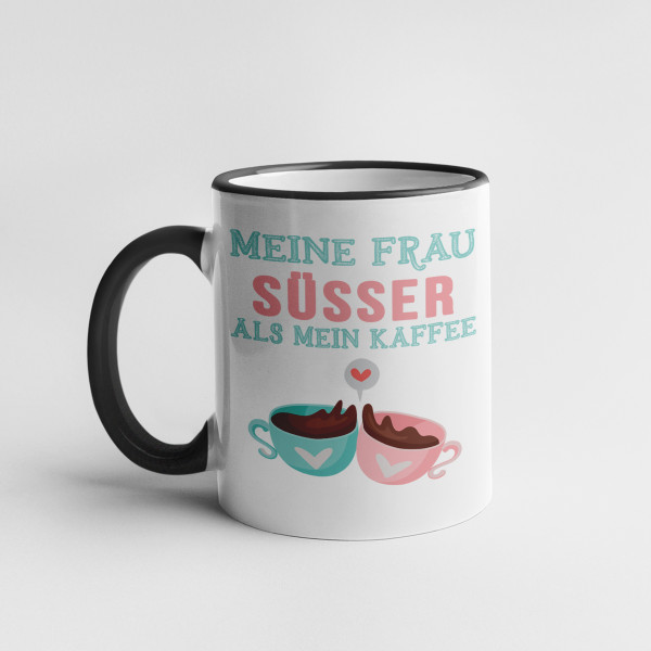 Tassenset für Paare „Liebe ist wie Kaffee“
