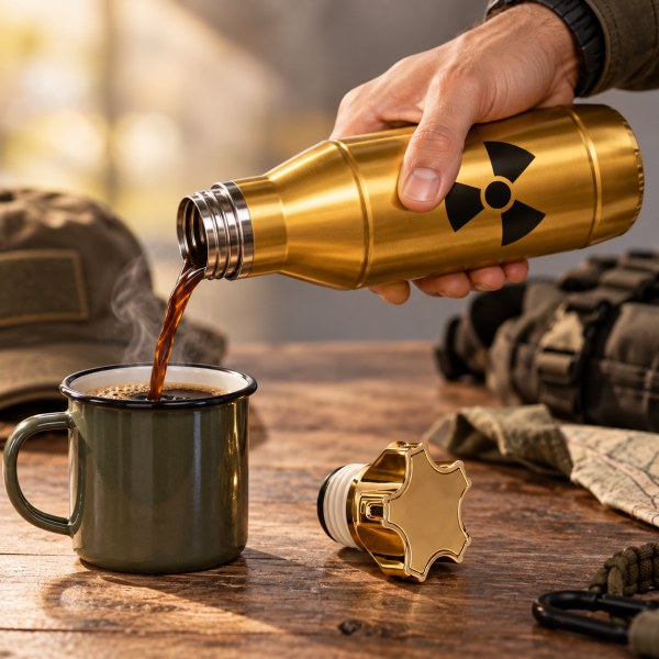 Thermoskanne "Atomic Bomb", 500ml