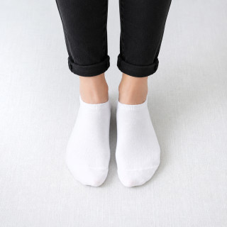 Kurze Damensocken ohne Aufdruck