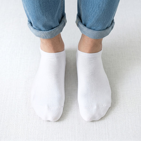 Kurze Herrensocken ohne Aufdruck