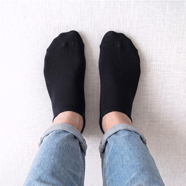 Kurze Herrensocken ohne Aufdruck