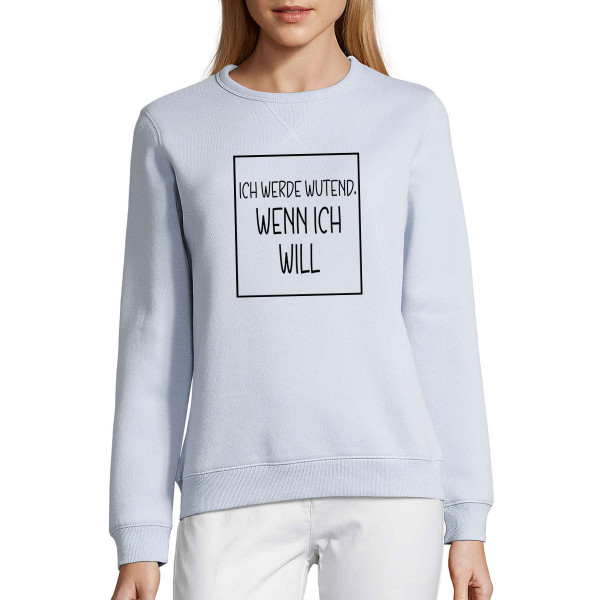 UNISEX pastellfarbenes "Sully" Sweatshirt "Wütend" UNISEX pastellfarbenes "Sully" Sweatshirt "Wütend"